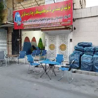 صندلی های لاکچری تاشو مسافرتی مبله دسته دار ساحلی