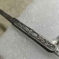 چاقو ملیله نقره عباس