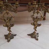 شمعدان برنز آنتیک