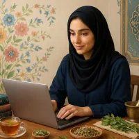 کار برای خانمهای خانه دار به صورت انلان