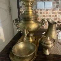 سماور زغالی برنجی