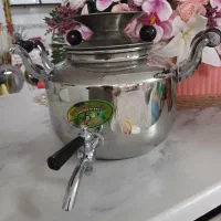 کتری سماوری نو و چرخ گوشت نو همراه کارتون