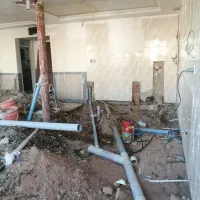 لوله کشی آب وفاضلاب ساختمان