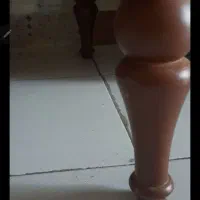 میز چوبی دورنگ