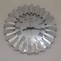 آینه سنتی  و ساعت آینه ای