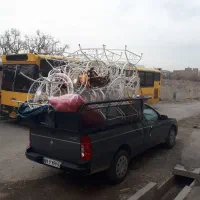 حمل بار وانت اریسان ۲ مبلی