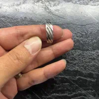 انگشتر حلقه نقره