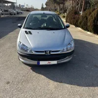 پژو ۲۰۶ نقره ای تیپ ۲ آخر ۸۷