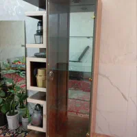 کمدگنجه چهارطبقه شیشه ای سالم