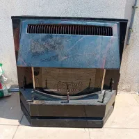 بخاری گازی طرح شومینه