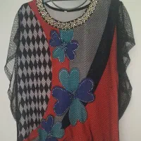 بلوز مجلسی و توری  سایز ۴۴