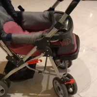 کالسکه صورتی طوسی اسپرت