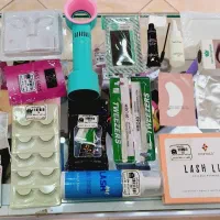 متریال مژه لوازم کاشت لیفت ابرو موقت پک اکستنشن