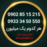 شماره طلایی ایرانسلی دونه ایی یک تومن