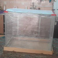 آکواریوم ۷ میل شیشه خم