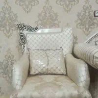 مبل 7نفره کلاسیک رنگ صدفی