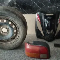 فلاپ جلو وگو اصلی لاستیک 206