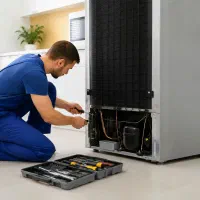 تعمیر یخچال فریزر در محل (خانگی،فروشگاهی)