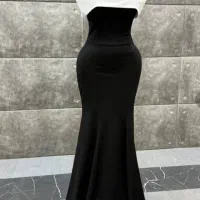 ماکسی یقه قایقی