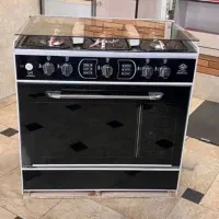 گاز پنج شعله طرح فر کوکرگاز رولعابی نو با گارانتی