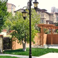 چراغ ایستاده حیاطی سردری  باغ باغچه ویلایی