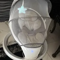 تاب و گهواره برقی Kidilo مدل Deluxe 4in1|تخت و صندلی بچه|چالوس, |دیوار
