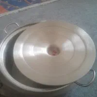 قابلمه روحی و آبکش بزرگ