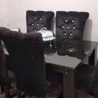 میز ناهار خوری شش نفره MDF