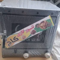 تنور گازی رنگ چکشی (آکبند)