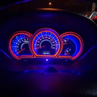 تغیر رنگ انواع کیلومتر و قاب نورانی