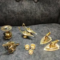 برنجی برنزی دکوری مجسمه ظروف آشپزخانه آنتیک برنز