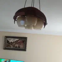 لوستر چوبی