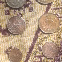 سکه شاهنشاهی ۲۰ریالی تا ۱ریالی