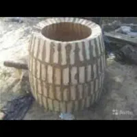 ساخت تنور آجری برای باغ ویلا نانوایی و خونه