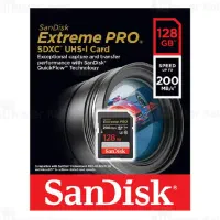 کارت حافظه sandisk sd 128gb 200mb