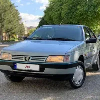 پژو 405 نقره ای مدل 90 دوگانه کارخانه