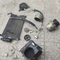 کمپرس کولر پراید رادیات فن  لوازم کولر پراید