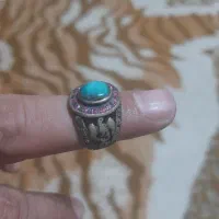 انگشترنقره وفیروزه