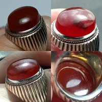 انگشتر فدیوم یمنی تراشدار کهنه