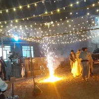 نورپردازی و اجاره چمن