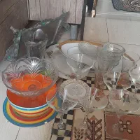 انواع ظرف شامل میوه خوری گلدانی ماس خوری