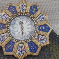 ساعت دیواری،مینا کاری،خاتم کاری