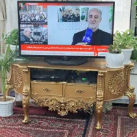 میز تلویزیون چوبی