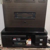 میز تلویزیون چوبی شیک و جادار