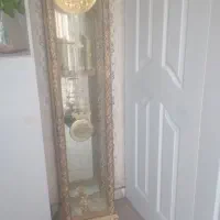 ساعت ایستاده رنگ طلایی سالم