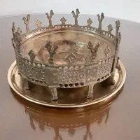 منقل برنجی قدیمی سنگین