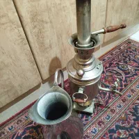 سماور ذغالی همراه با پارچ