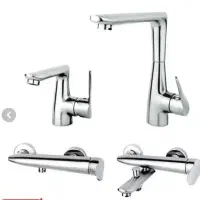 ست کامل شیرآلات راسان رابیت کروم نو گارانتی دار