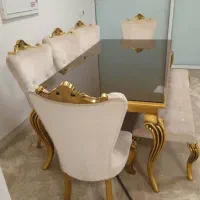 میز ناهار خوری ۸ نفره در حد نو