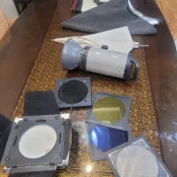 فلاش استودیویی Scope 300C همراه تجهیزات نورپردازی